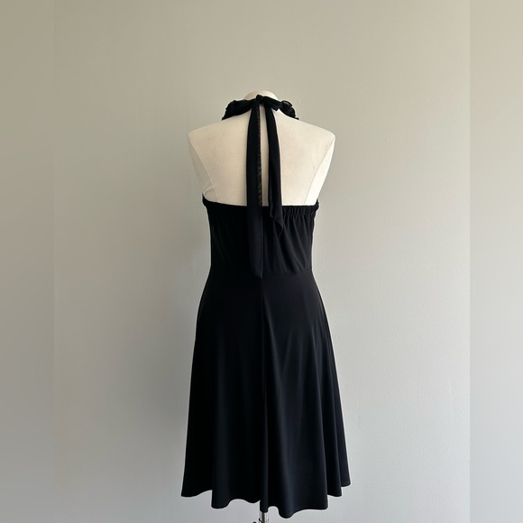 Blue Sage Y2k black Midi Dress size 14 - Picture 3 of 6